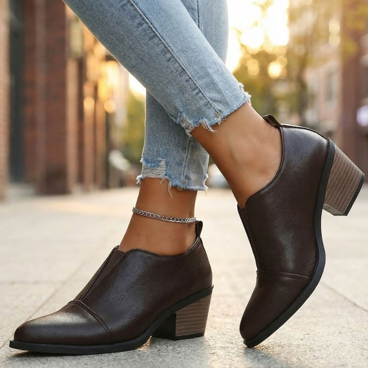 Elizabeth Leather Heels