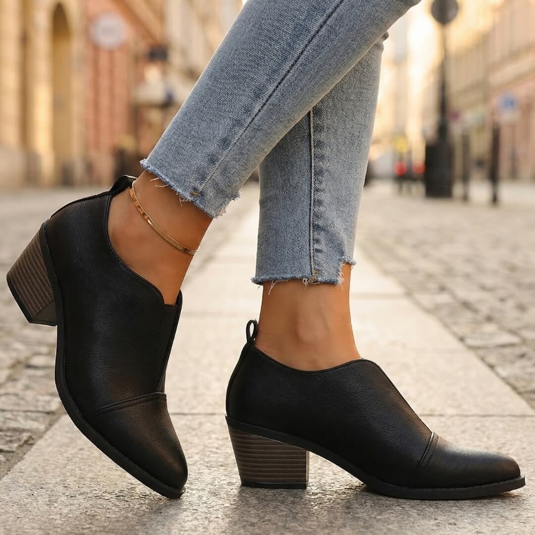 Elizabeth Leather Heels