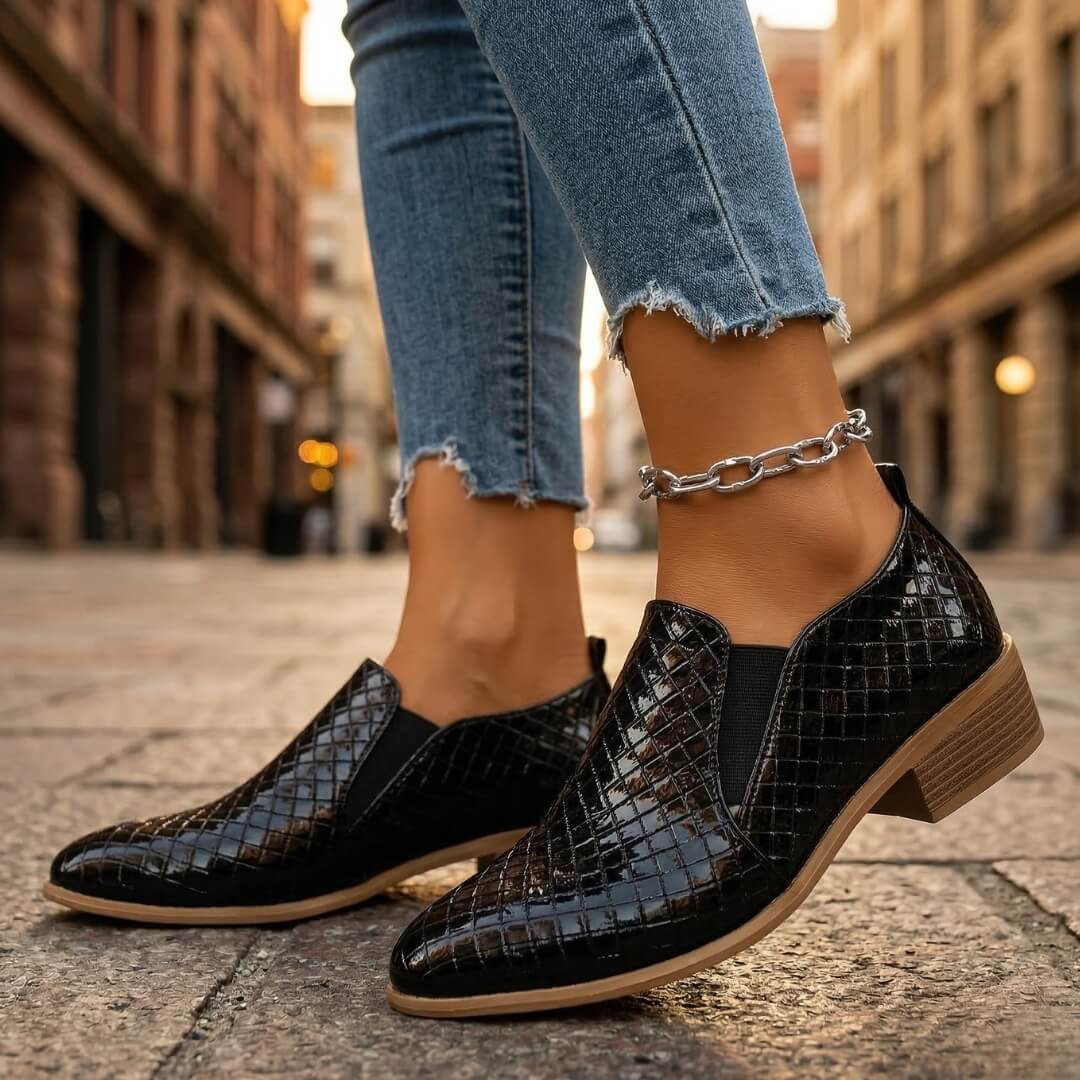 Orlisa Leather Loafers