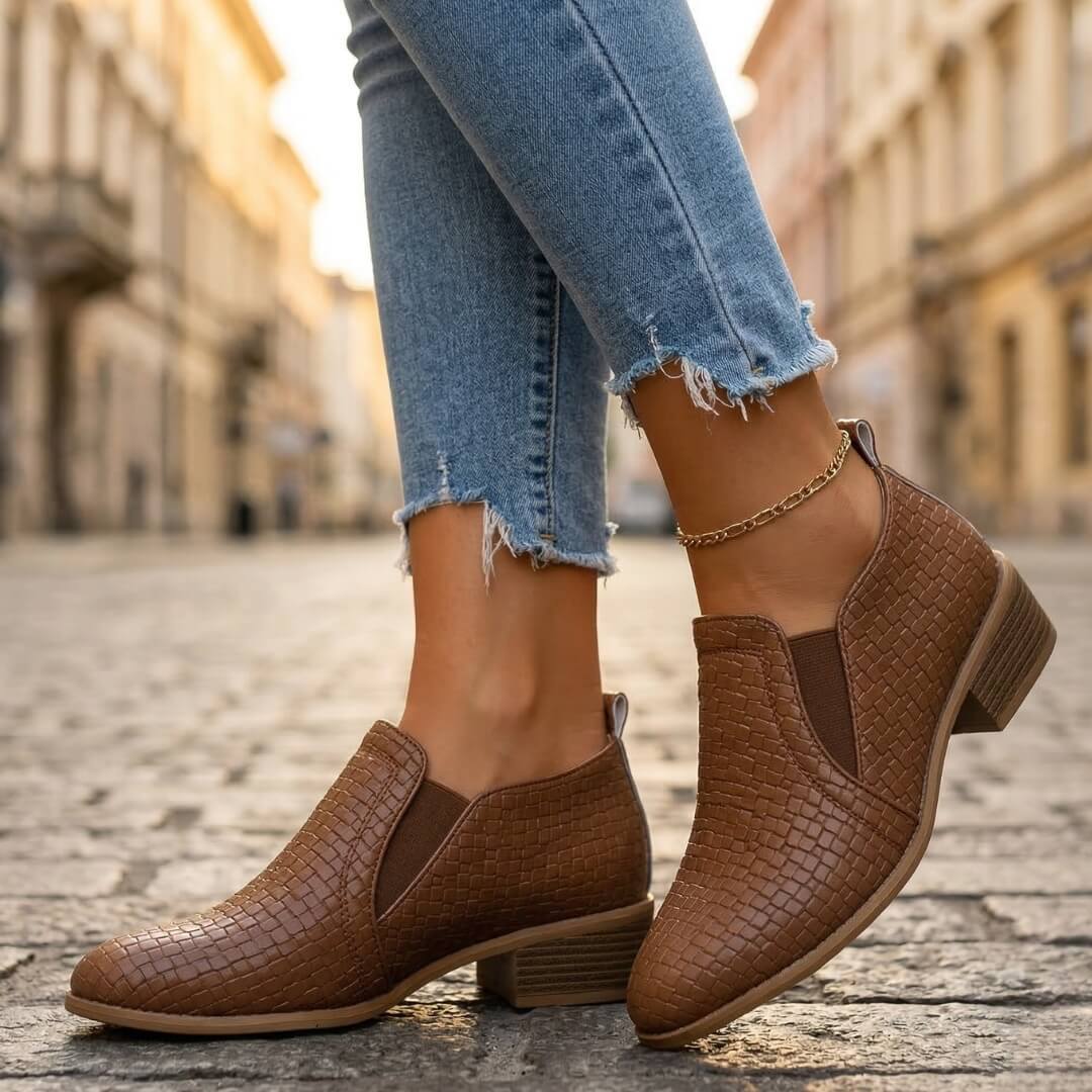 Orlisa Leather Loafers