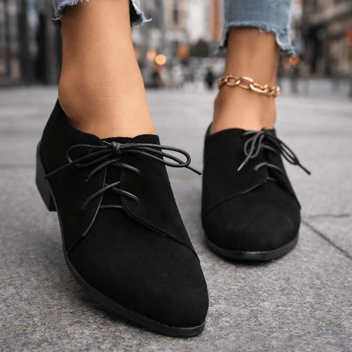 Selena Suede Heels