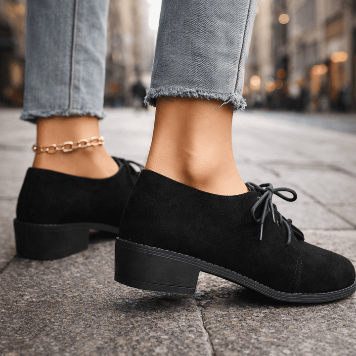 Selena Suede Heels