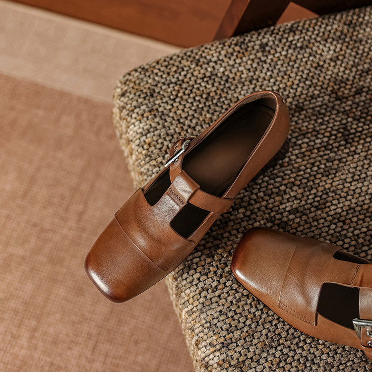 Veyra Genuine Leather Heels