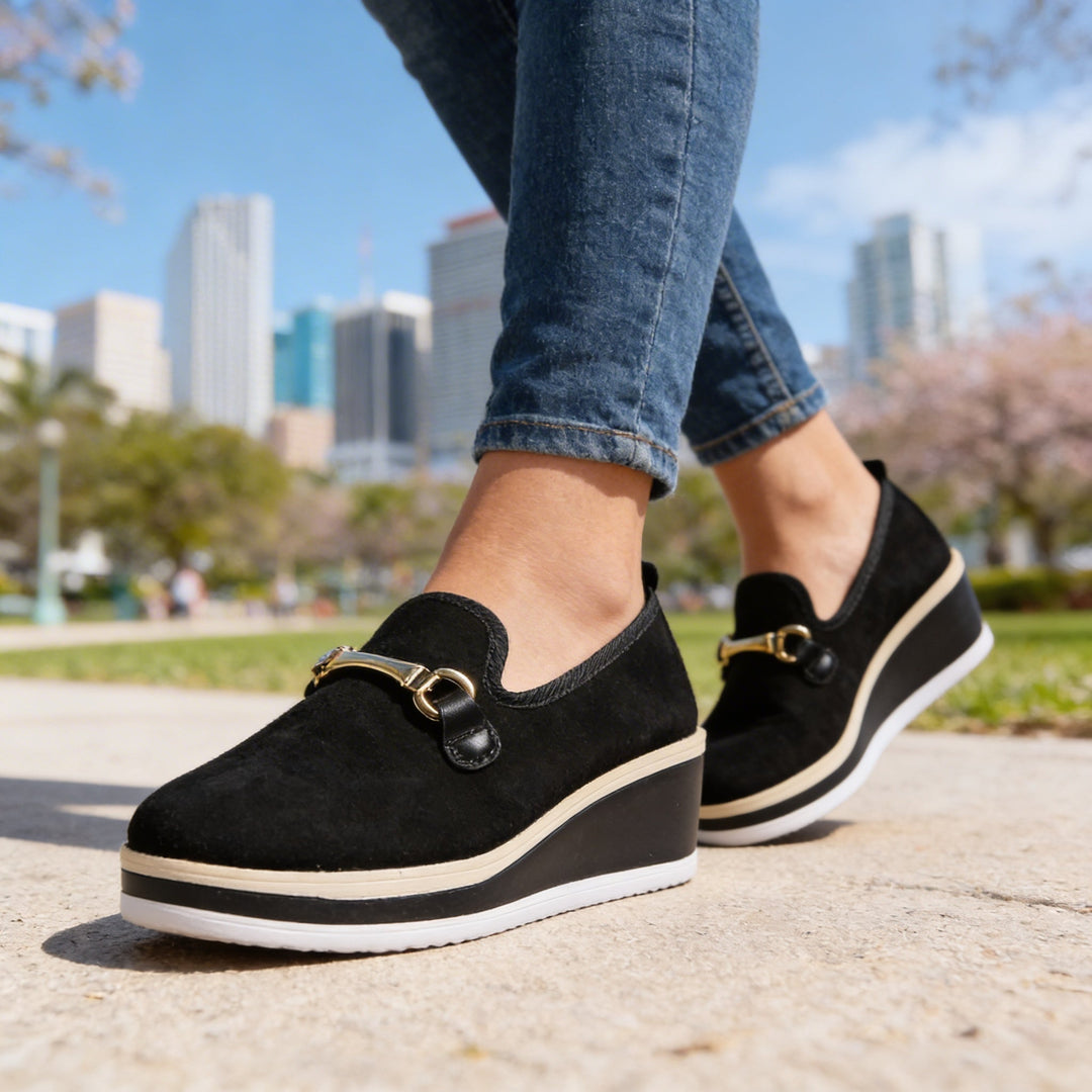 Alicia Orthopedic Platform Loafers