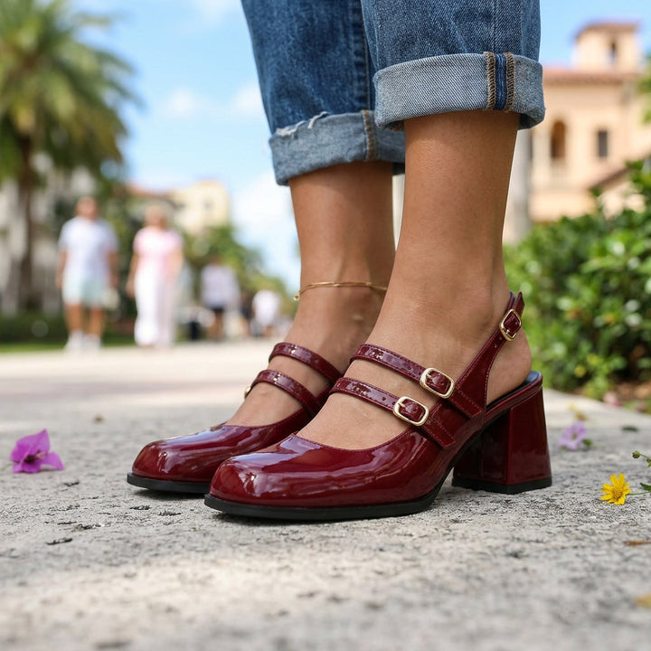 Delilah Twin Slingback Loafers